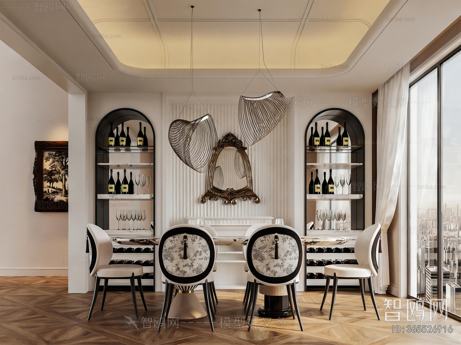 French Style Dining Room