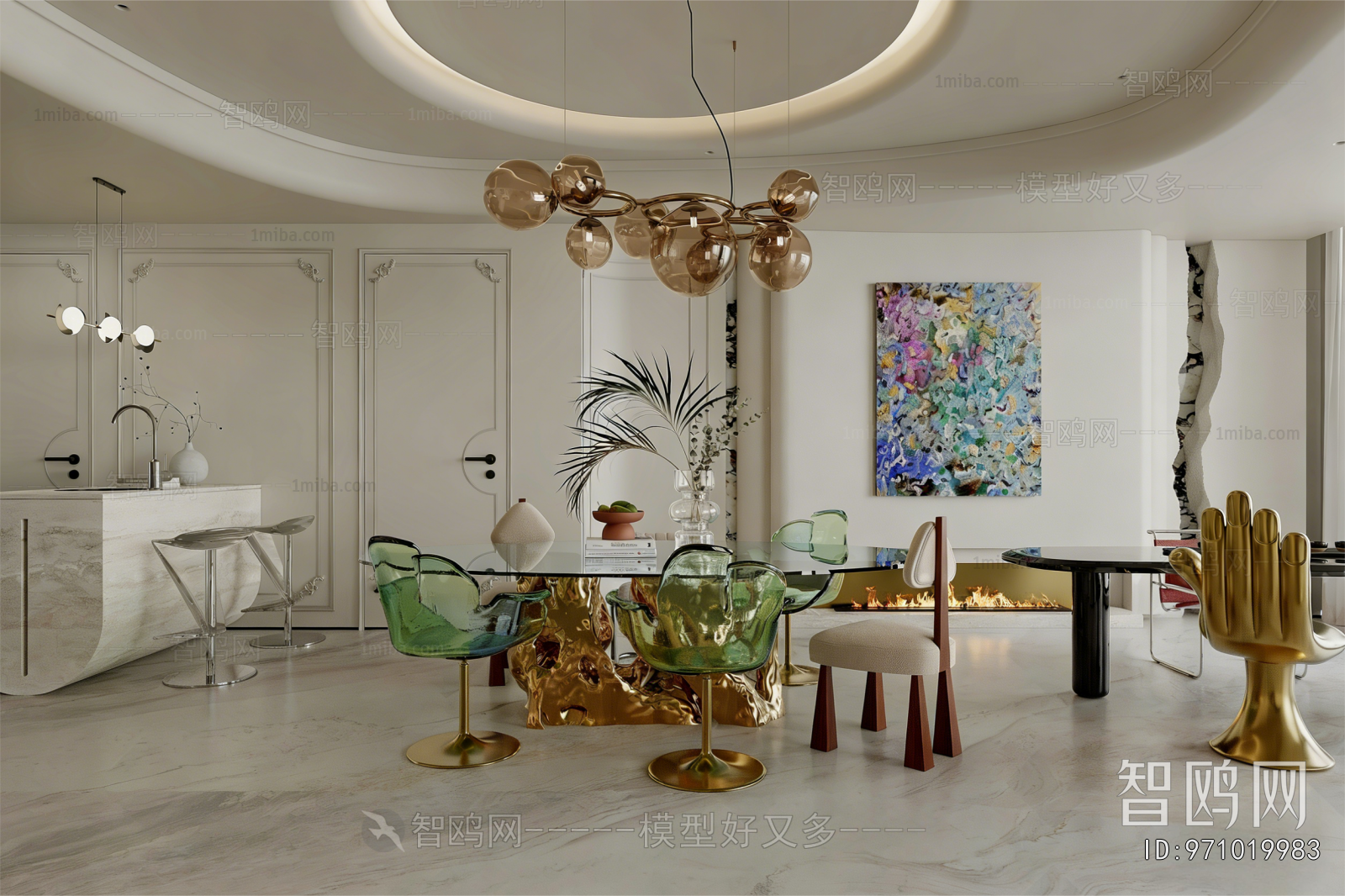 French Style Dining Room