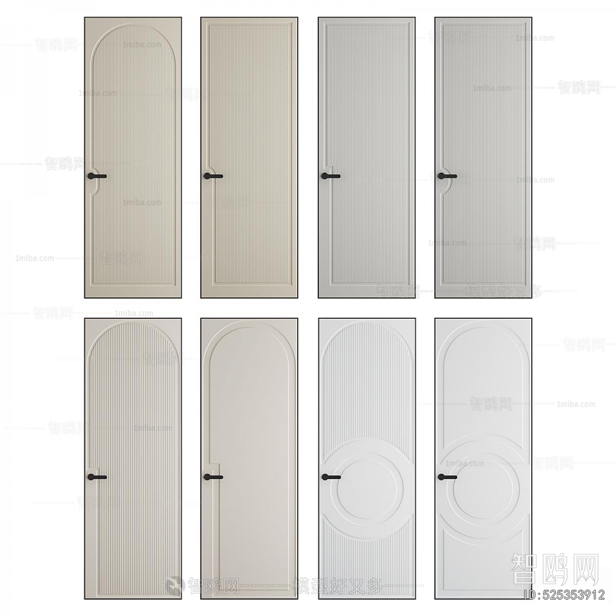 Modern Single Door