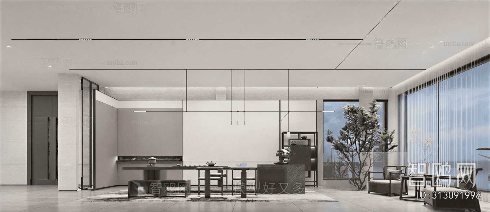 New Chinese Style Tea House