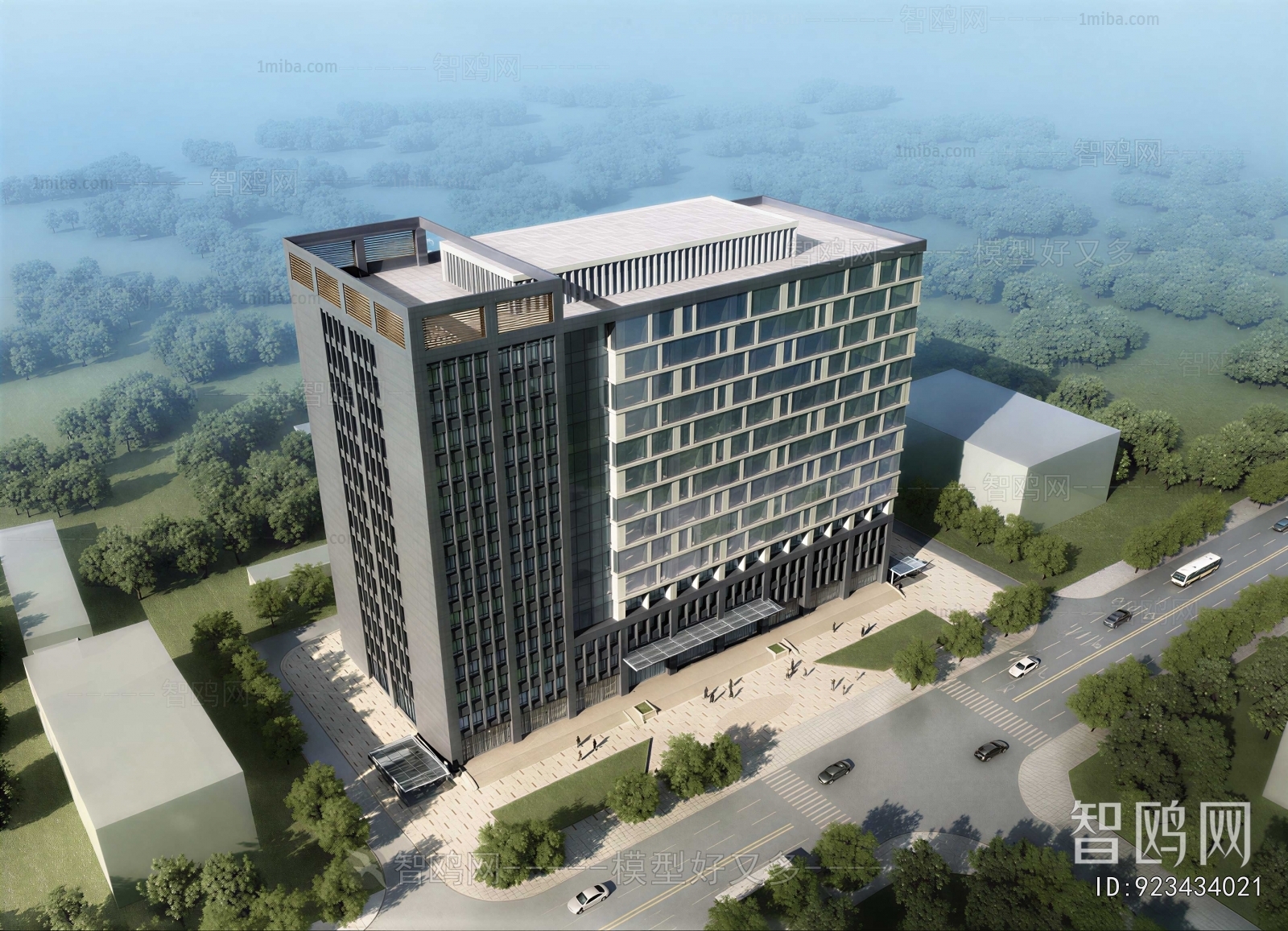 Modern Appearance Of Commercial Building