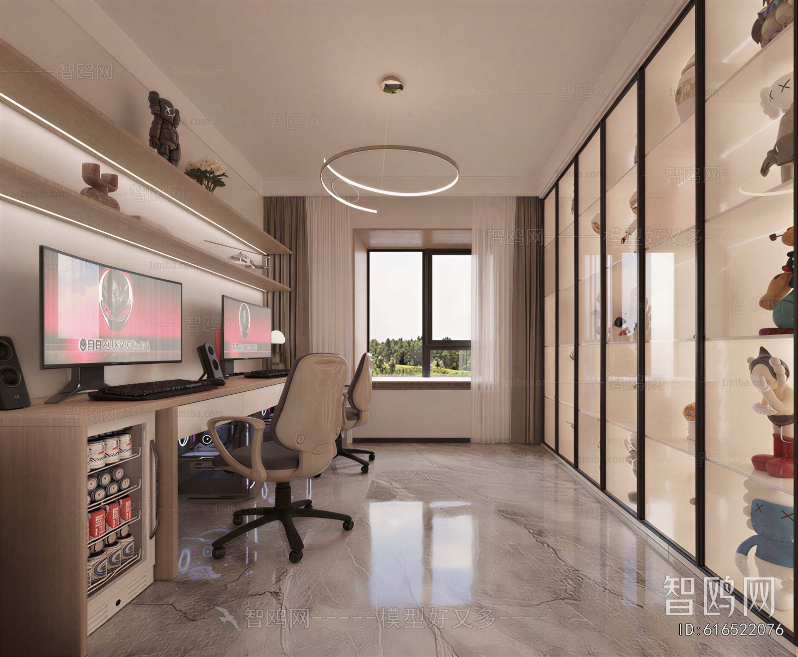 Modern E-sports Room