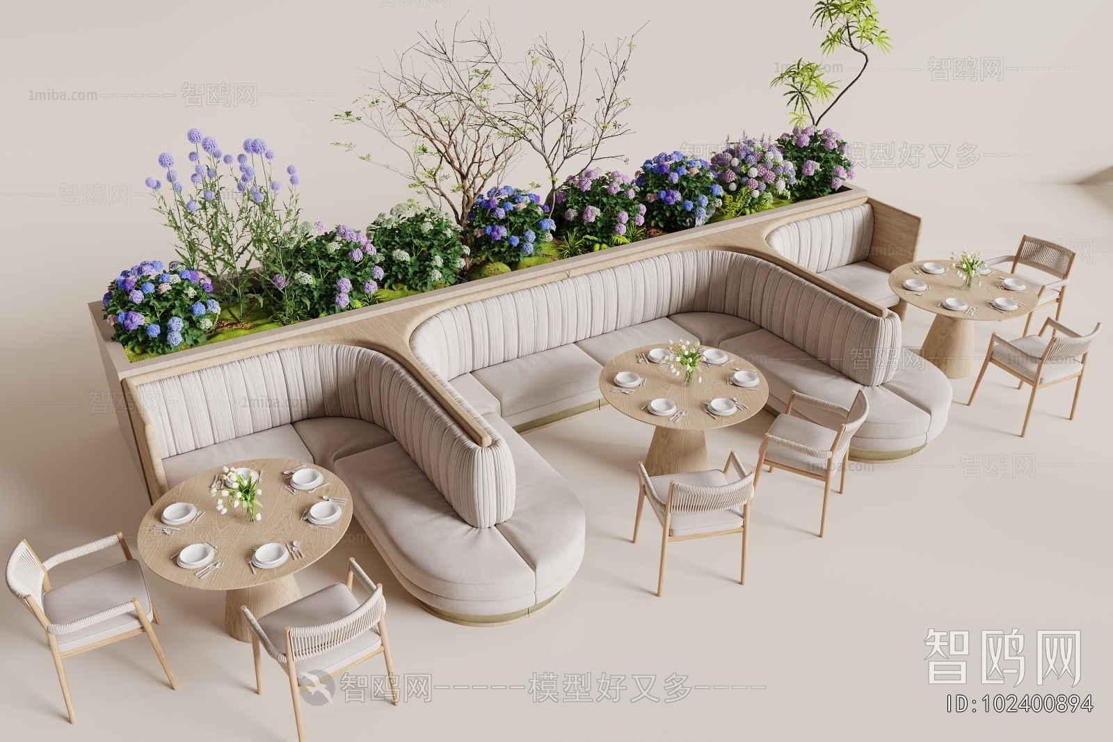 Modern Card Seat Sofa