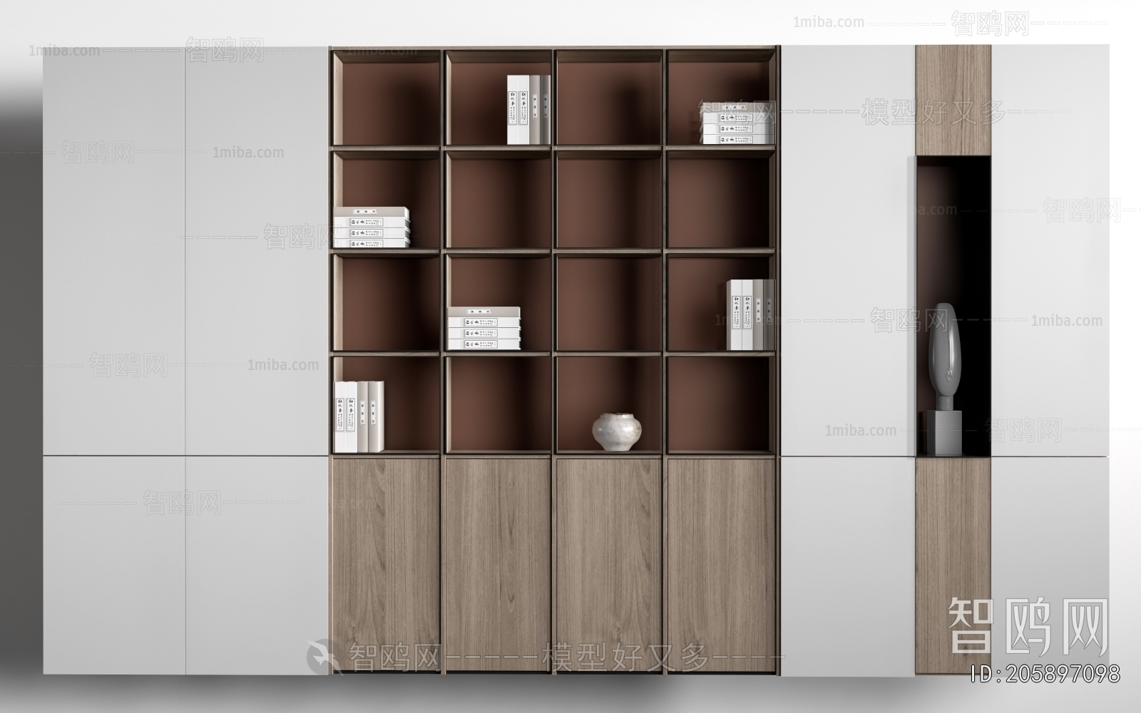 New Chinese Style Decorative Cabinet