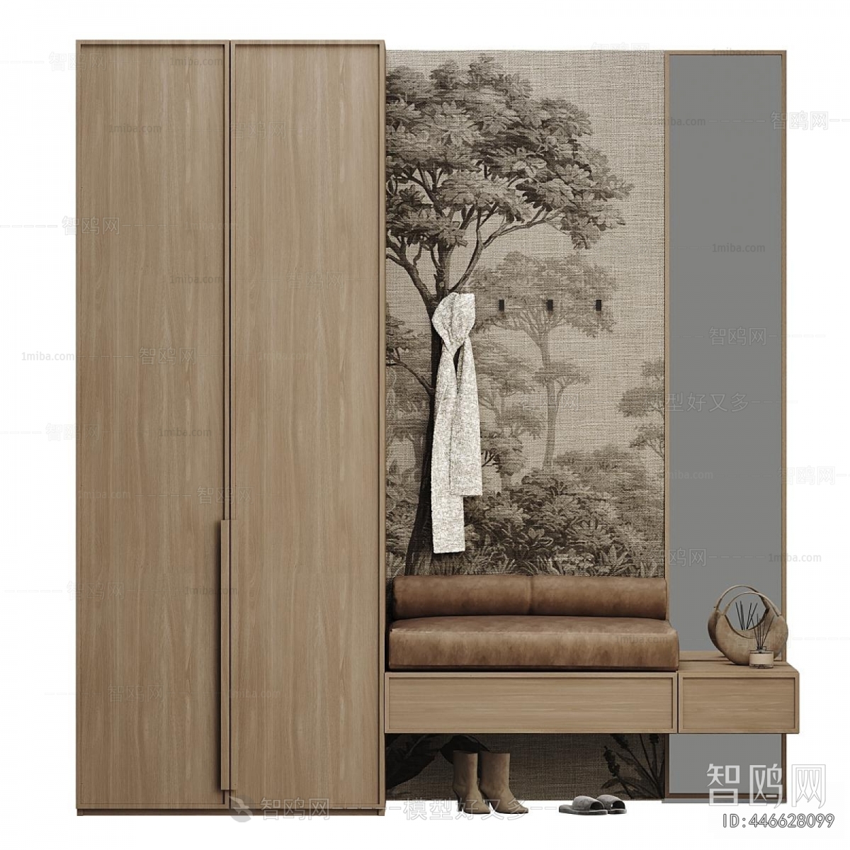 Modern Shoe Cabinet