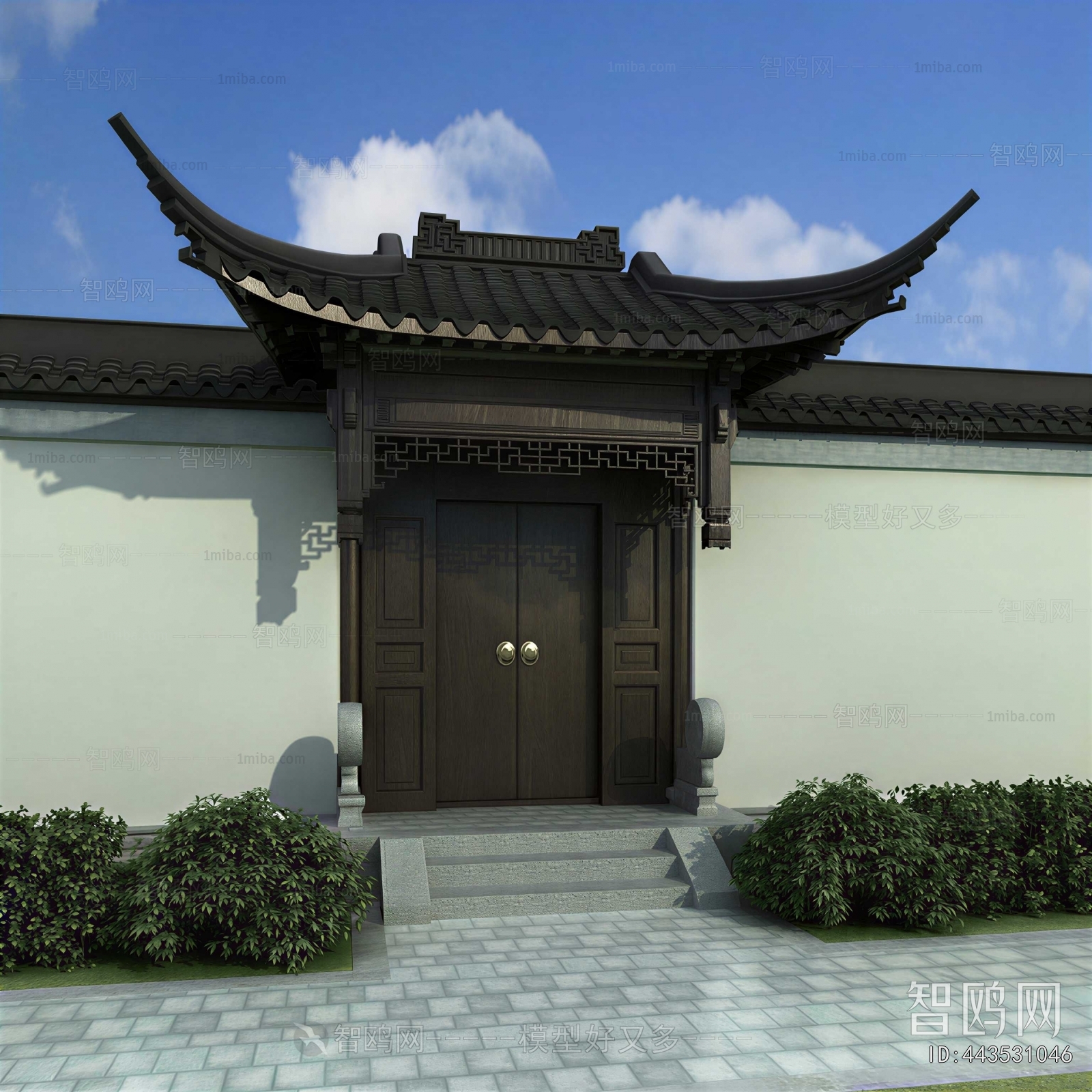 New Chinese Style Facade Element