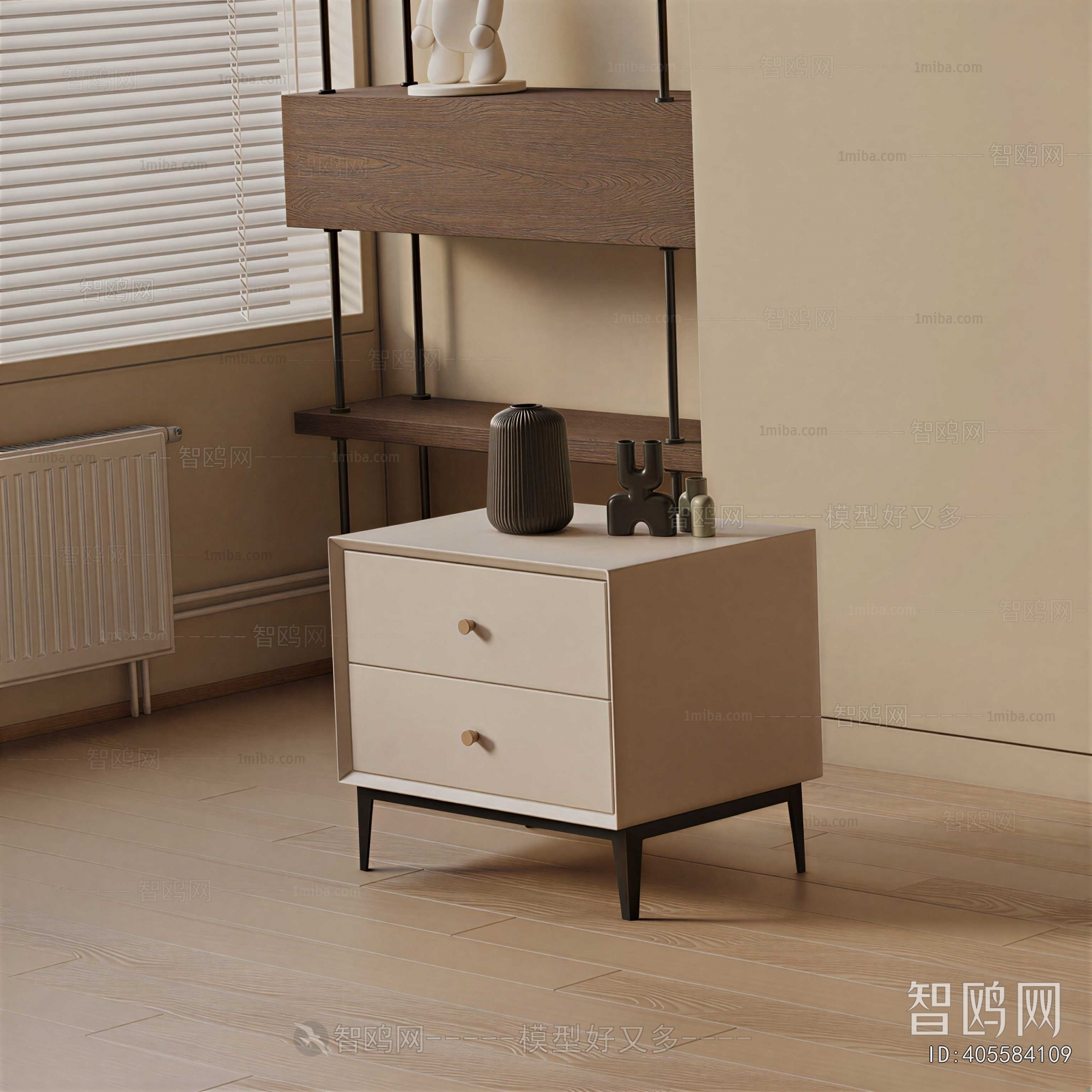 Modern Bedside Cupboard