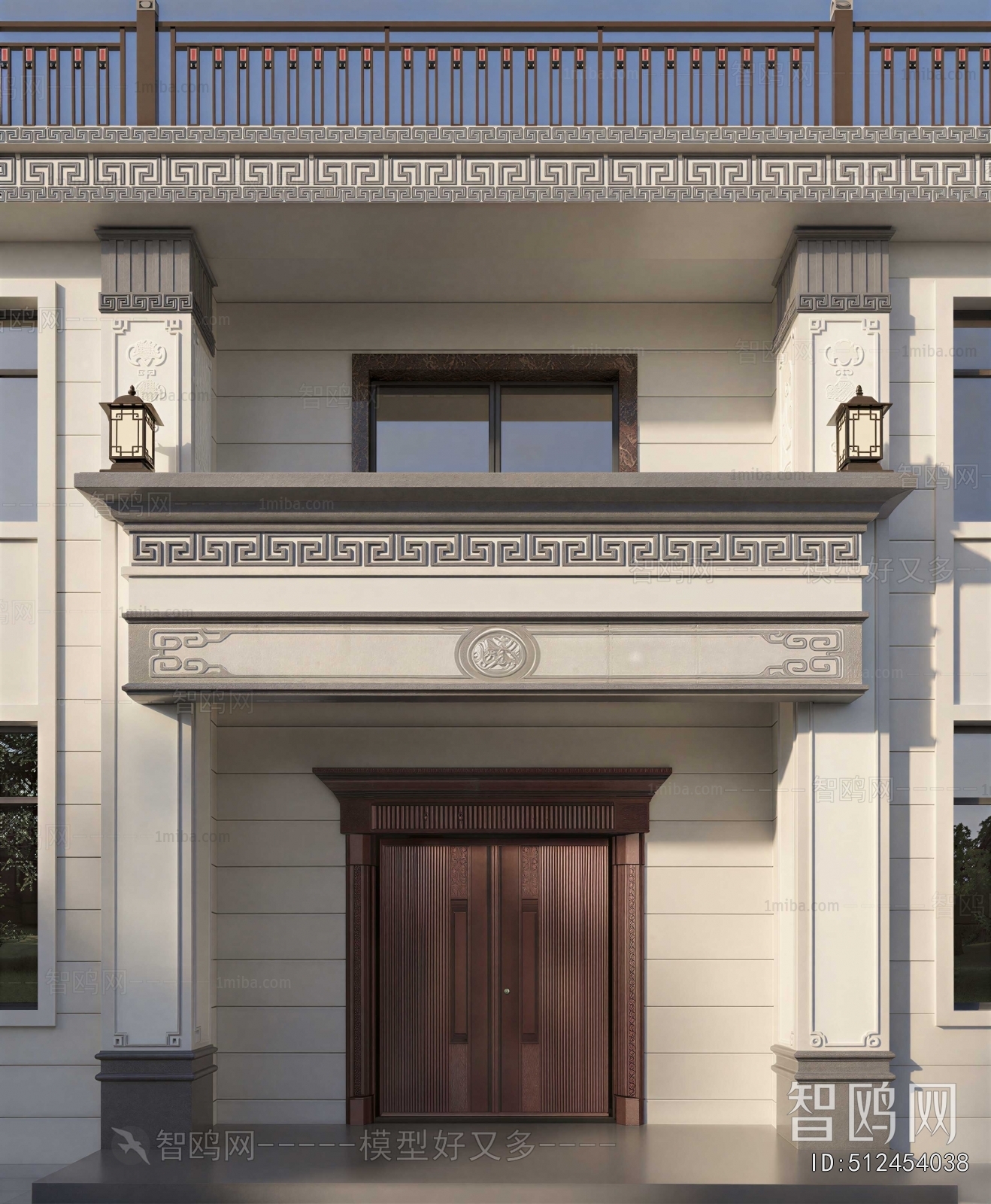 New Chinese Style Facade Element
