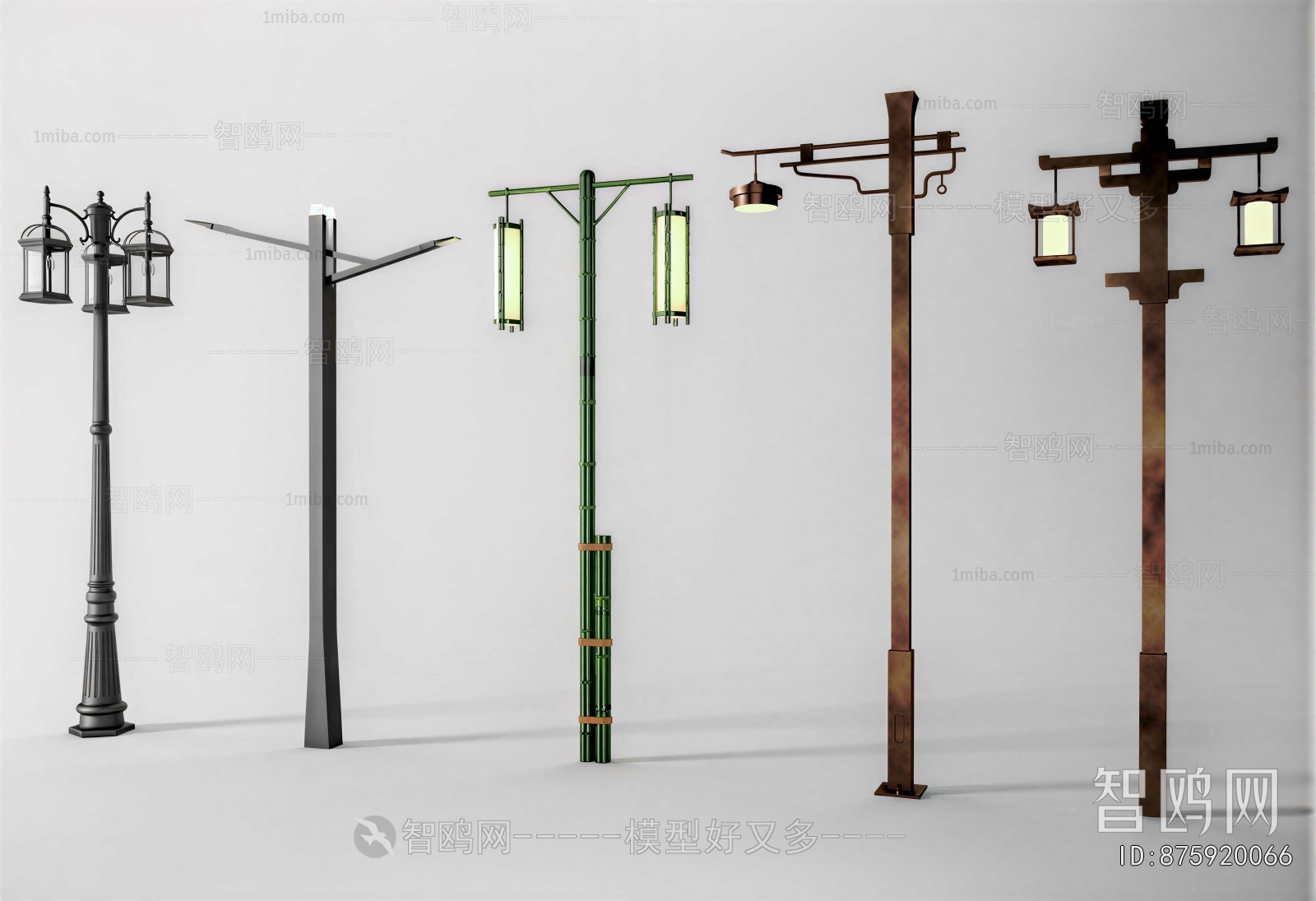 New Chinese Style Outdoor Light