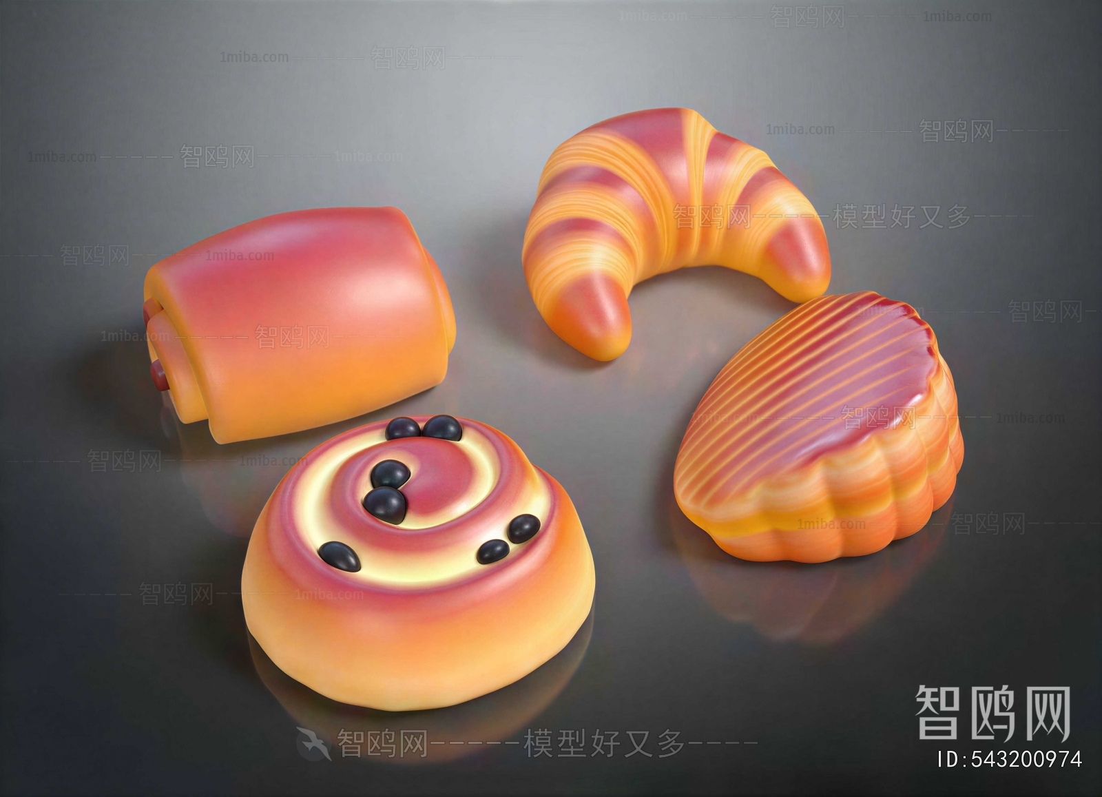 Modern Bread Cake