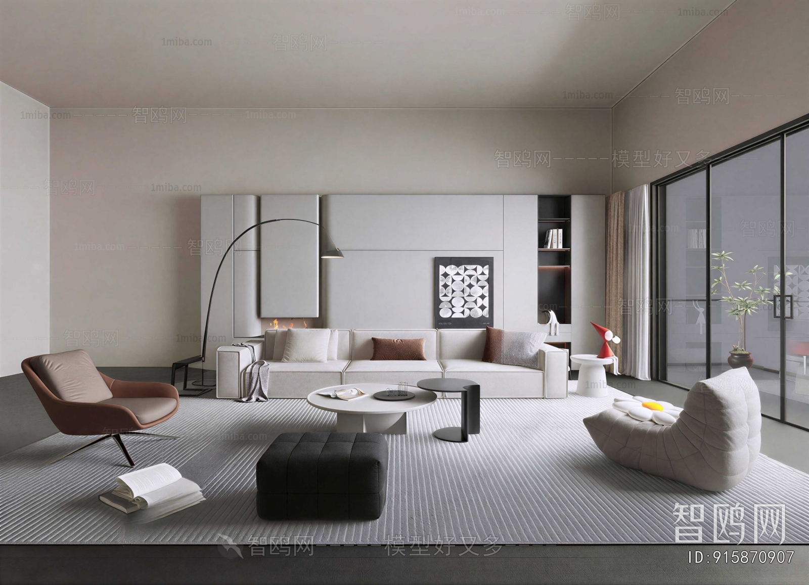 Modern A Living Room