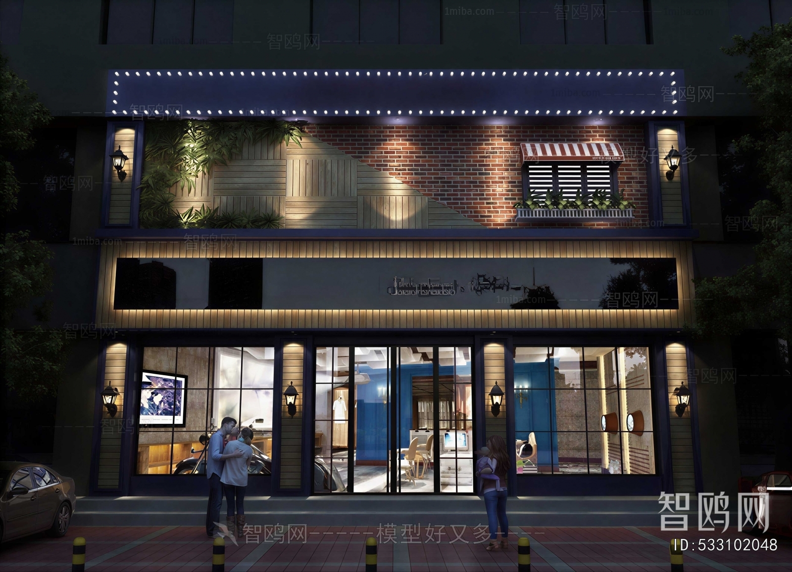 New Chinese Style Facade Element