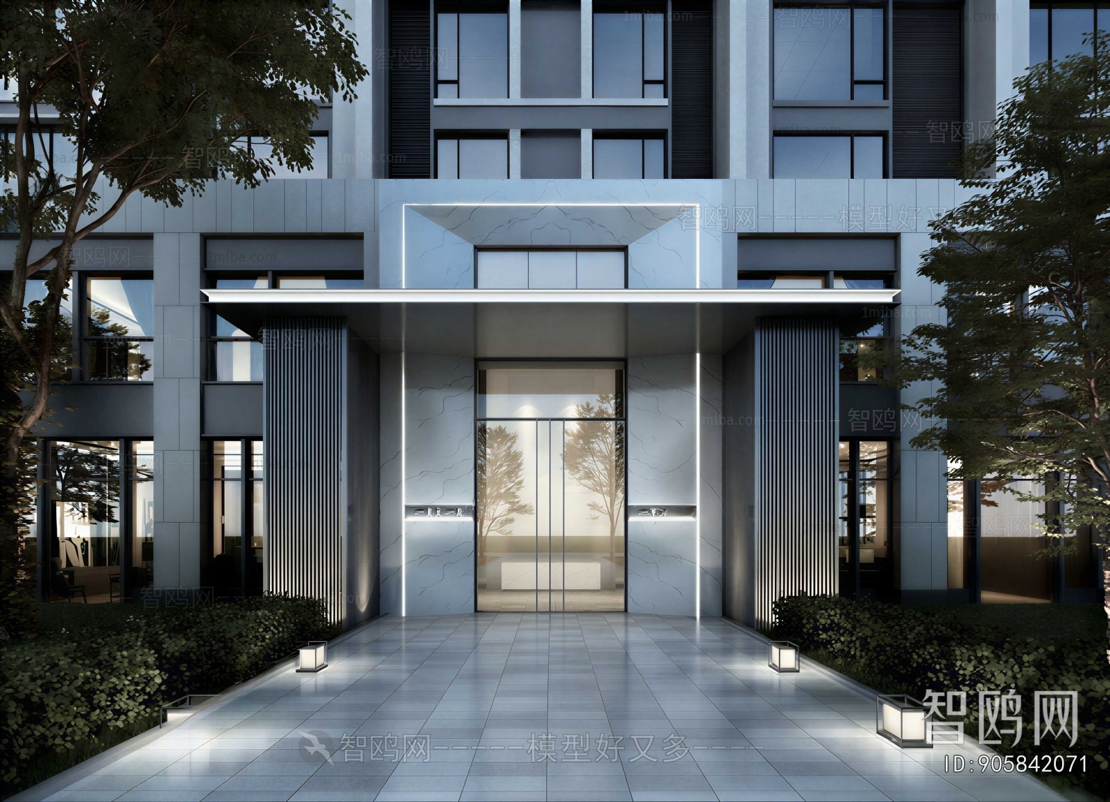Modern Facade Element