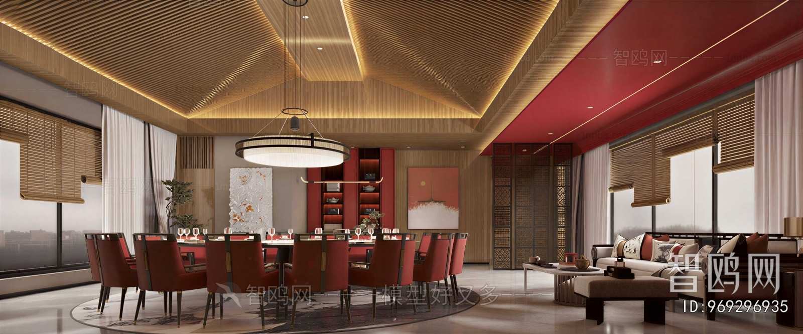 New Chinese Style Restaurant Box