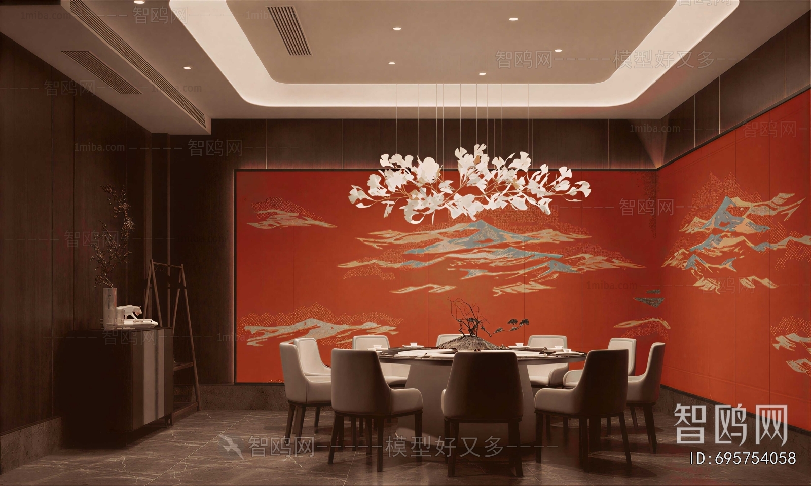 New Chinese Style Restaurant Box