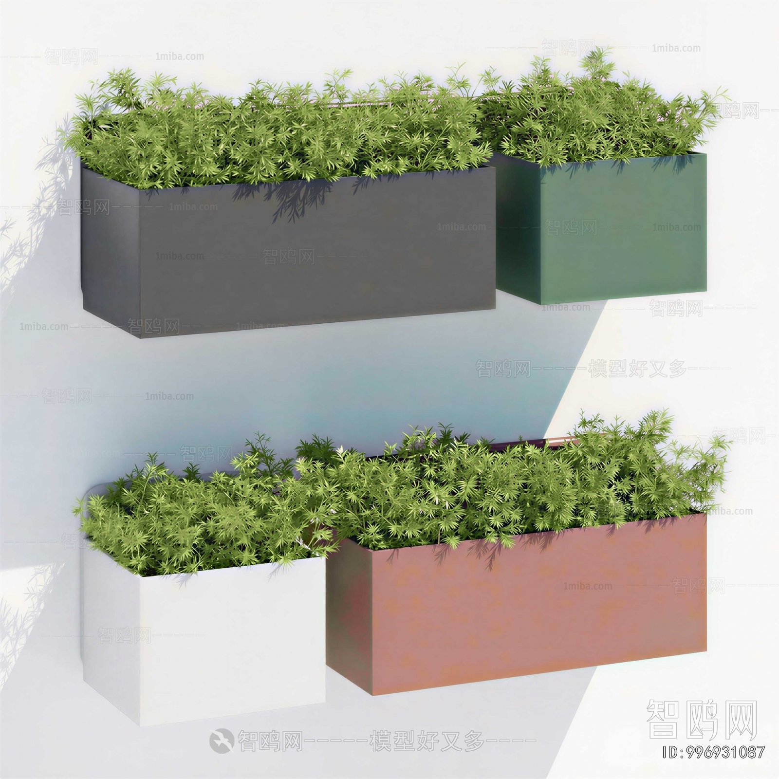 Modern Flower Bed, Flower Bowl, Flower Box
