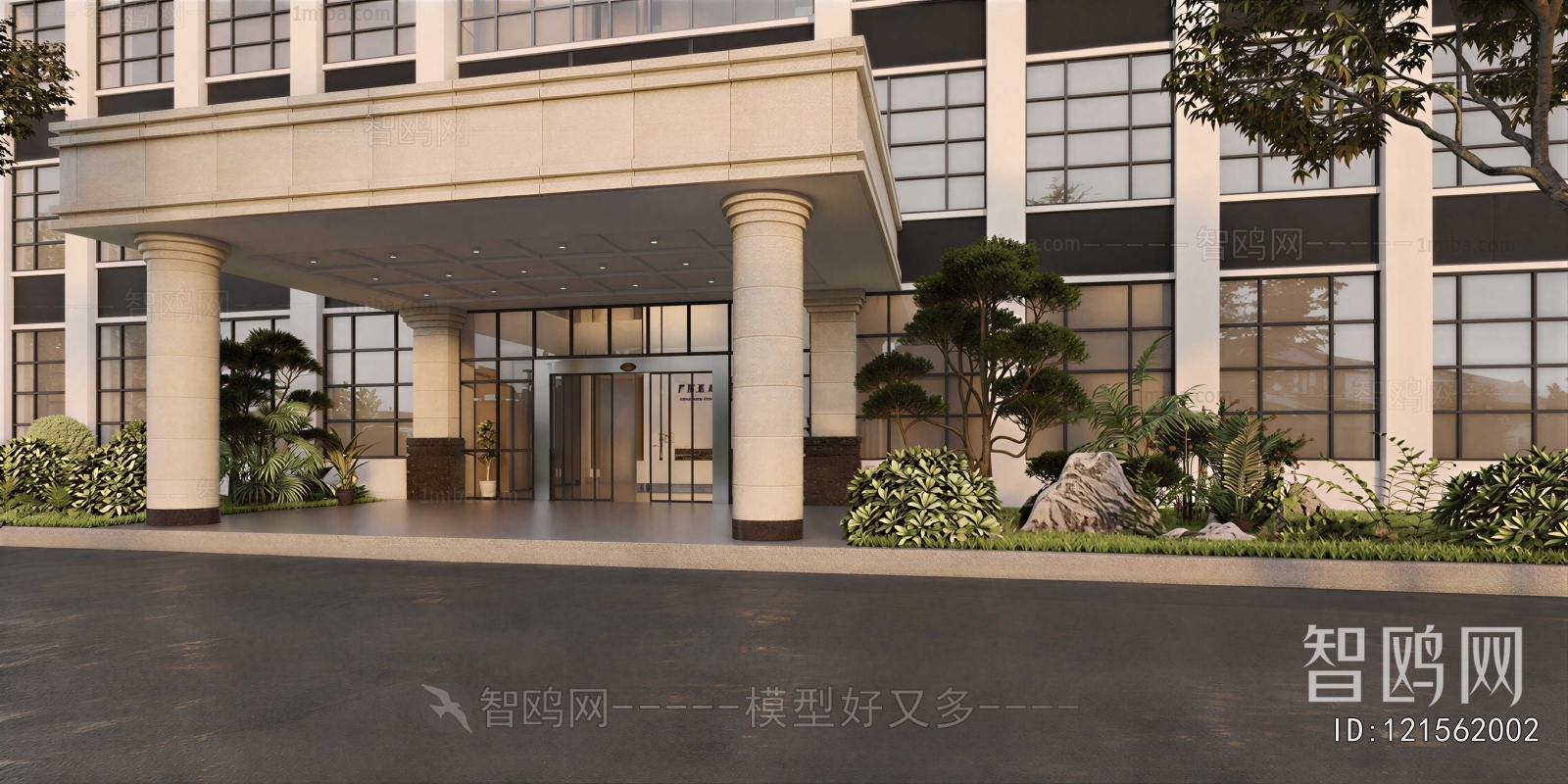 Modern Facade Element