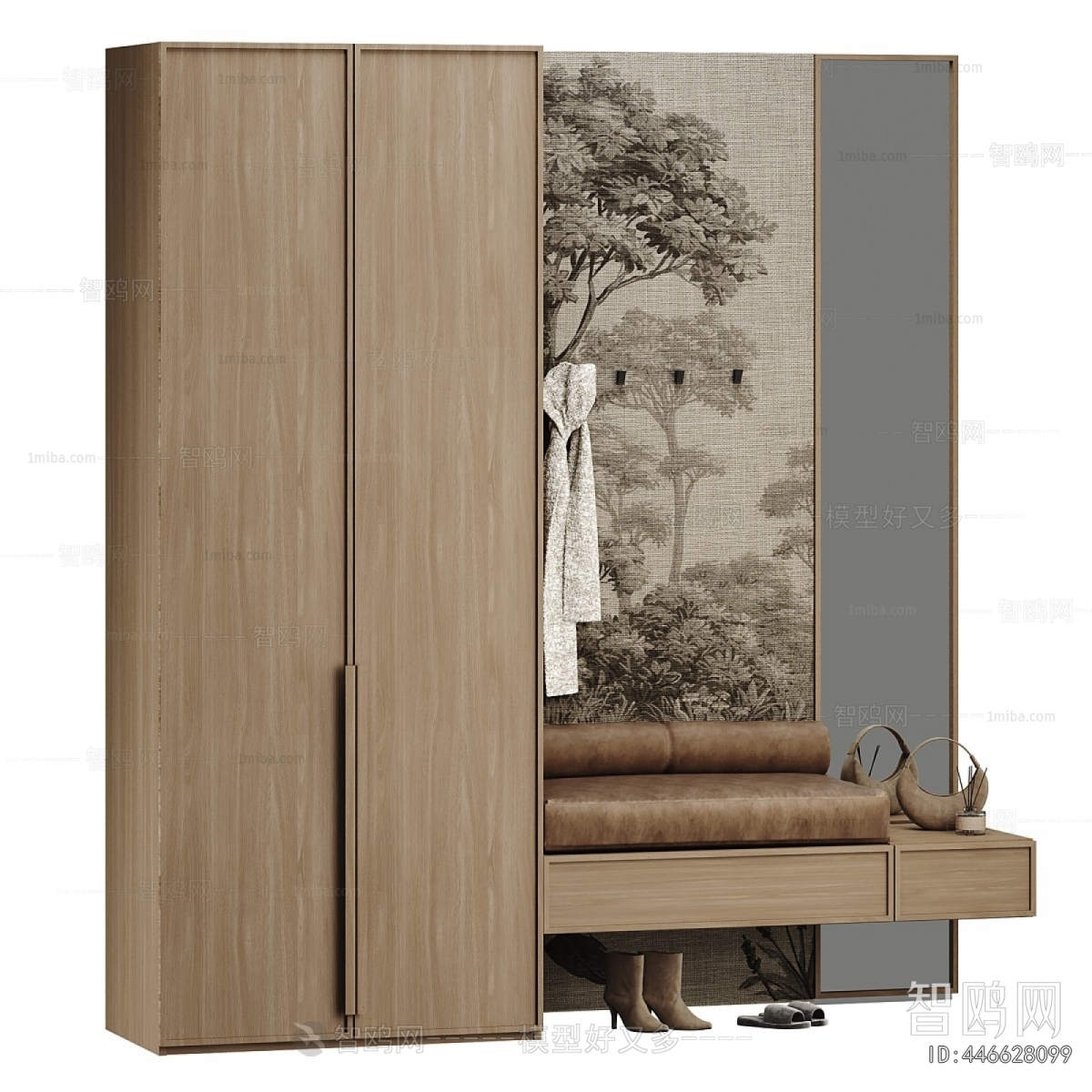 Modern Shoe Cabinet