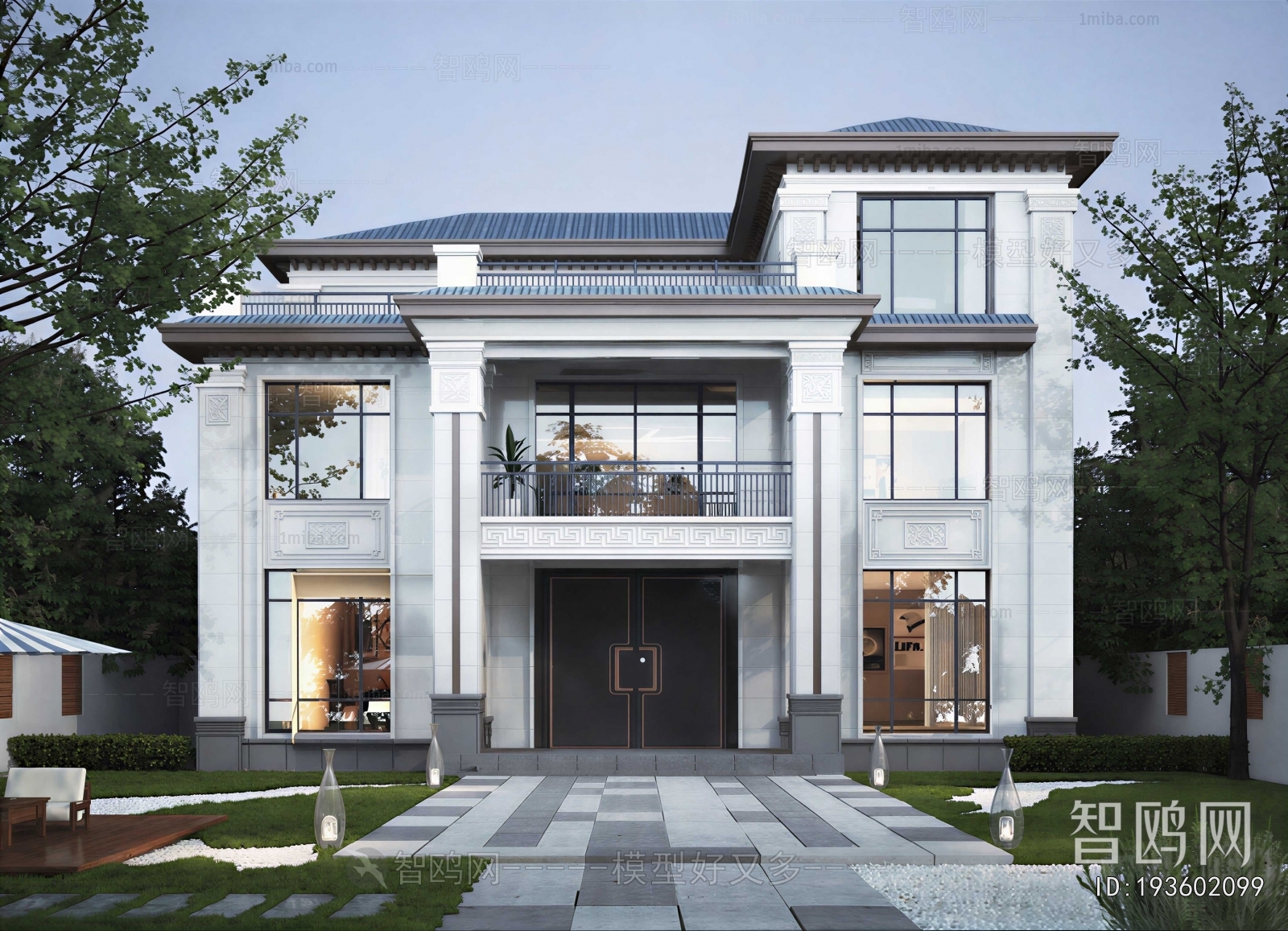 New Chinese Style Detached Villa