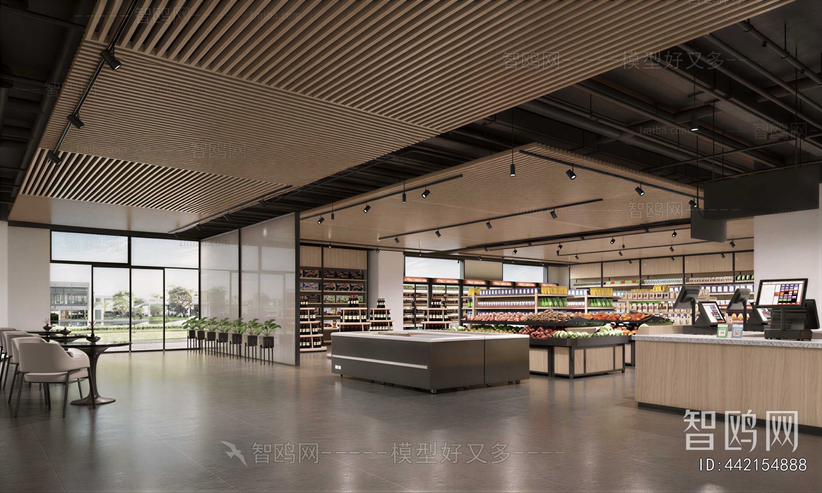 Modern Supermarket