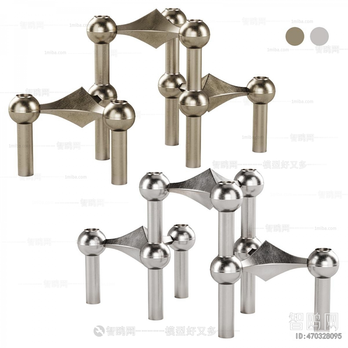 Modern Candles/Candlesticks