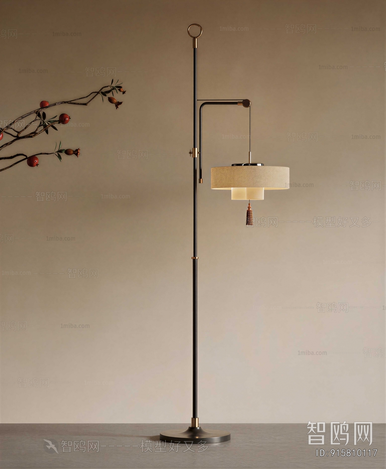 New Chinese Style Floor Lamp