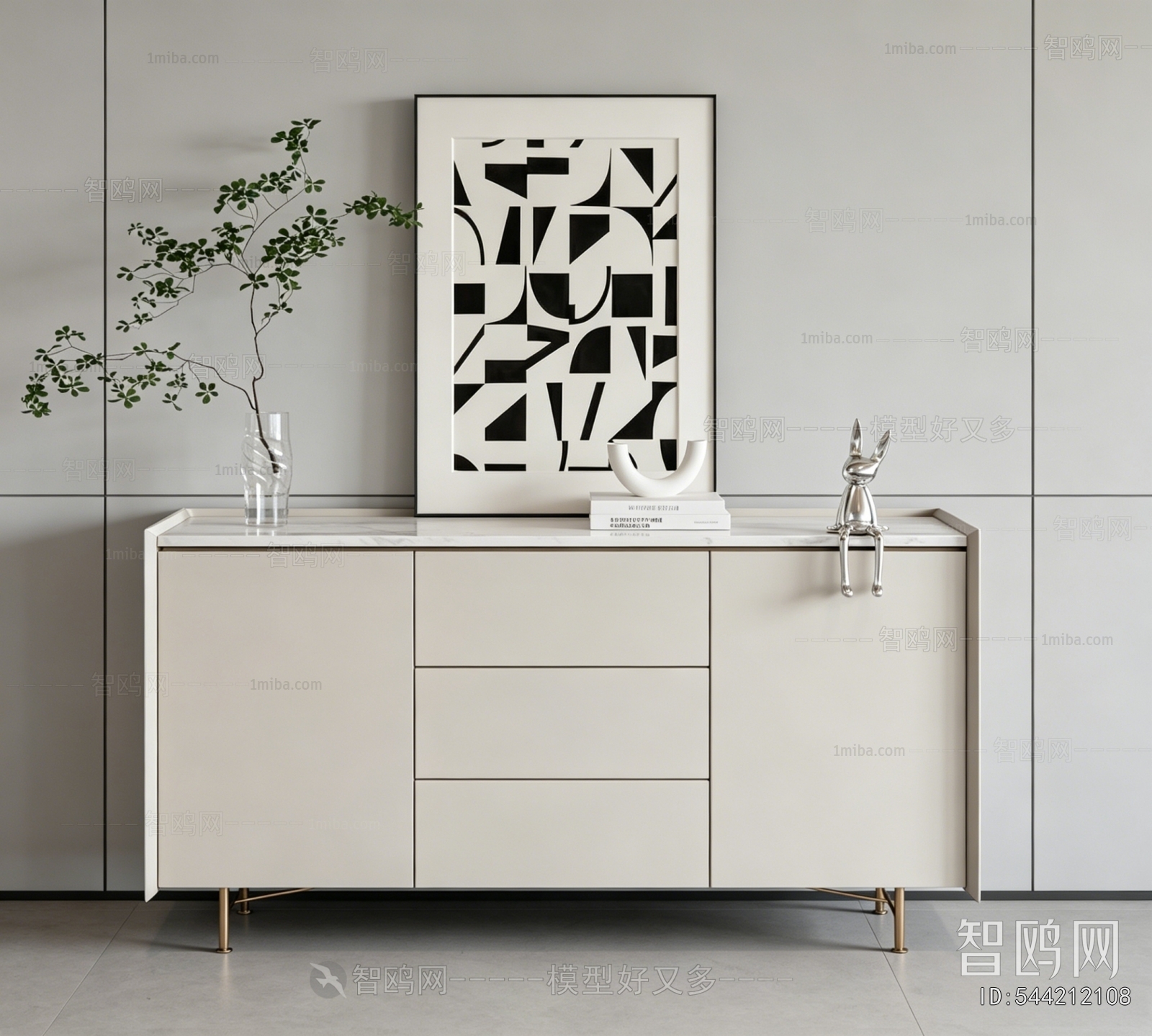 Modern Side Cabinet