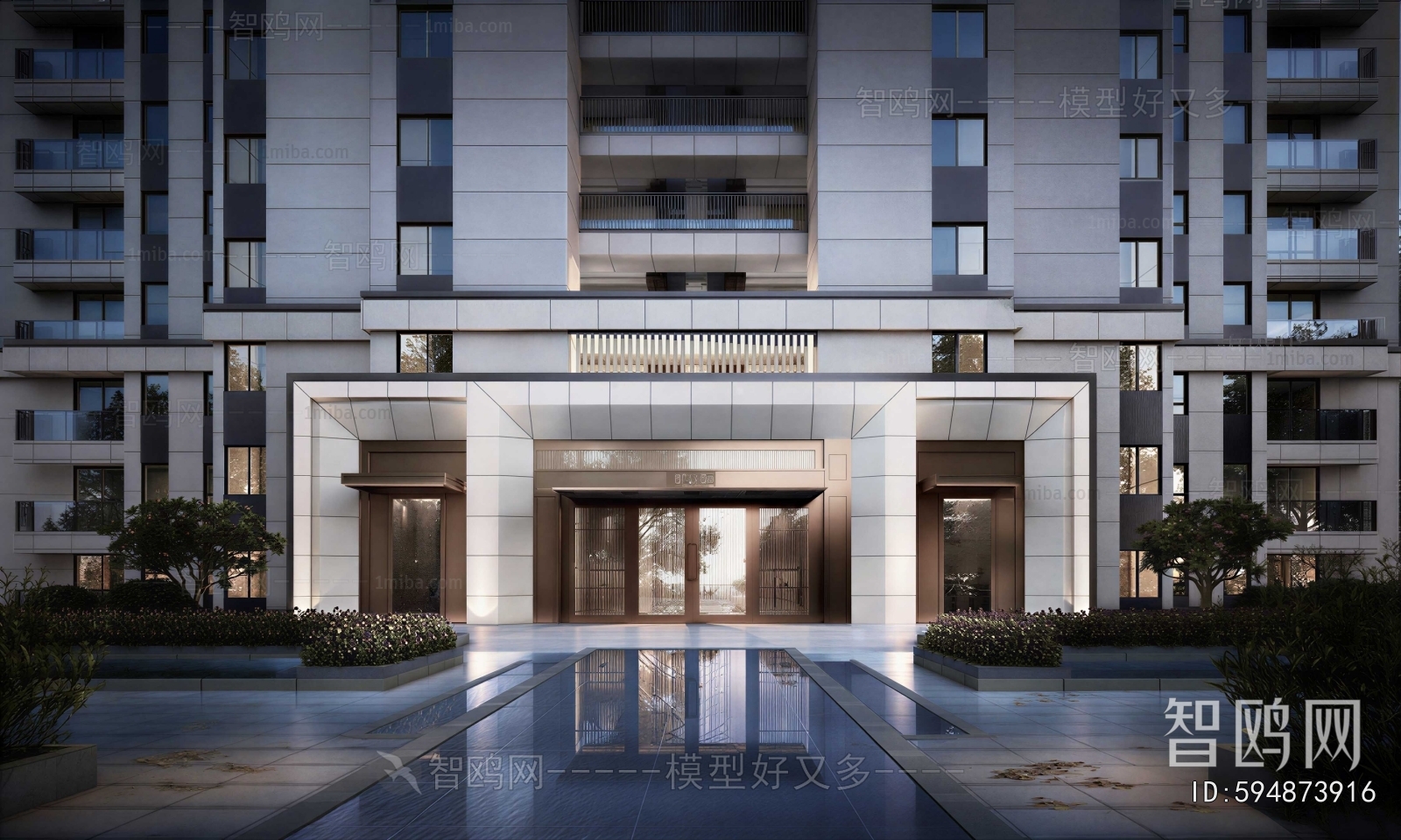 Modern Building Component