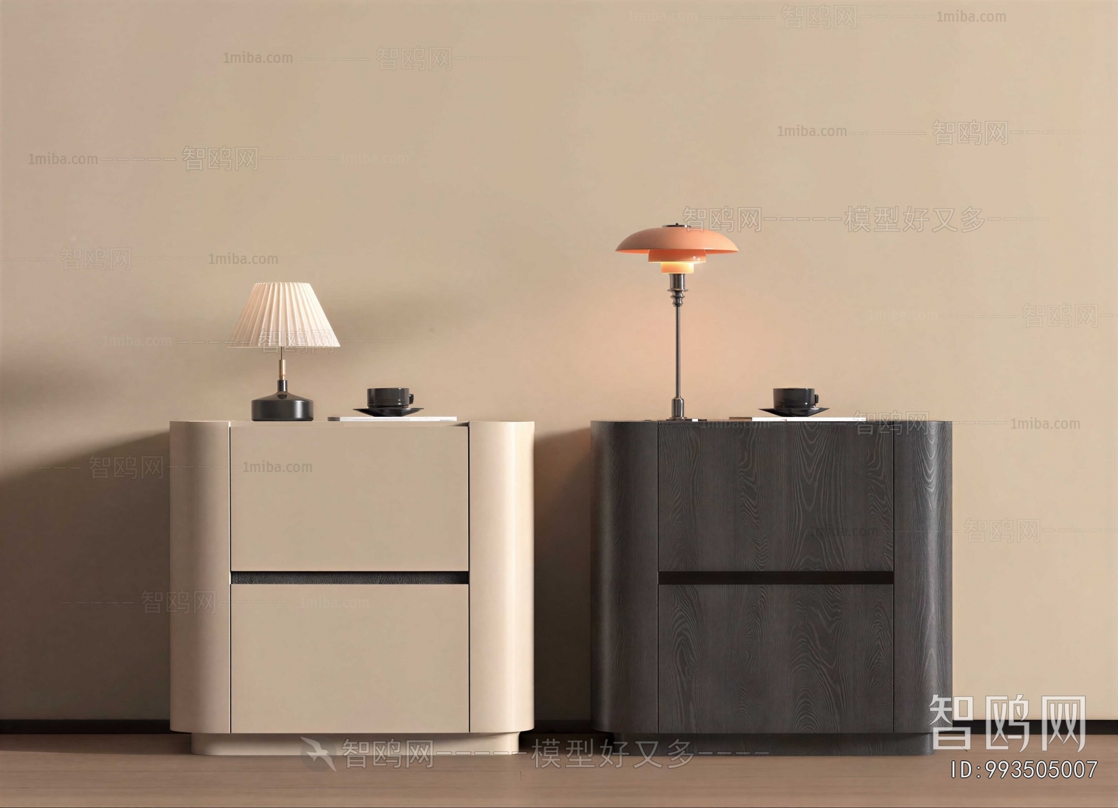 Modern Bedside Cupboard