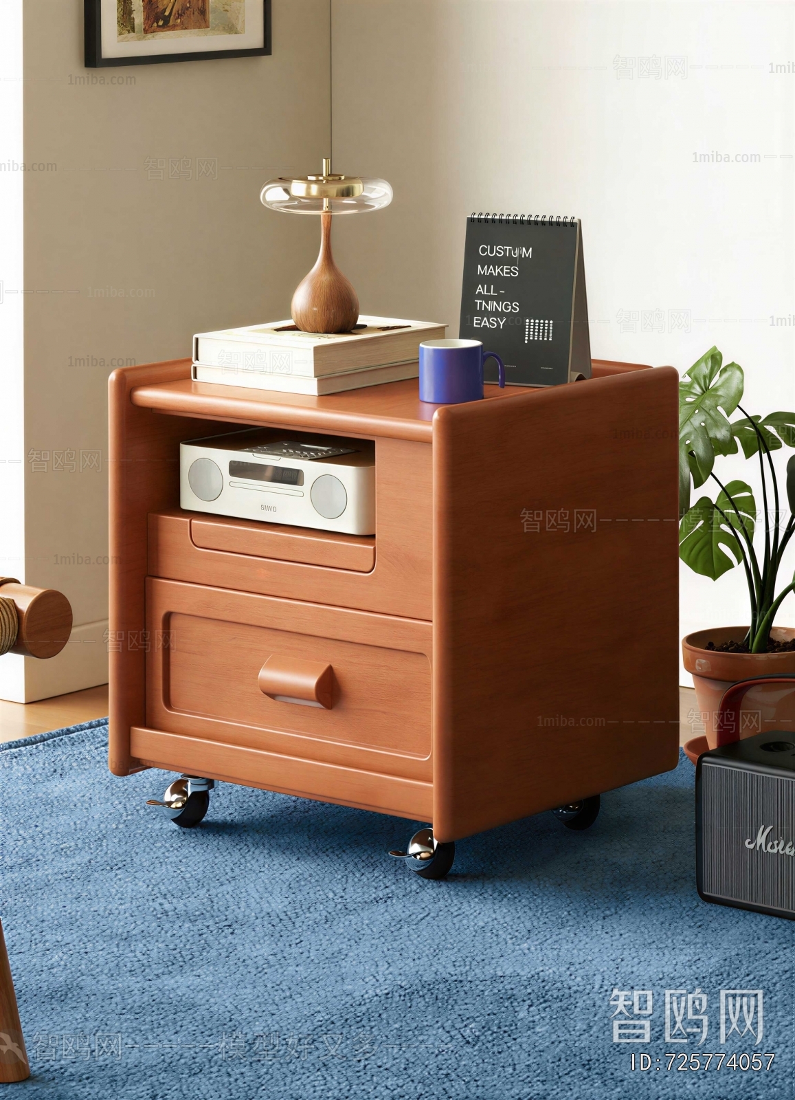 Modern Bedside Cupboard