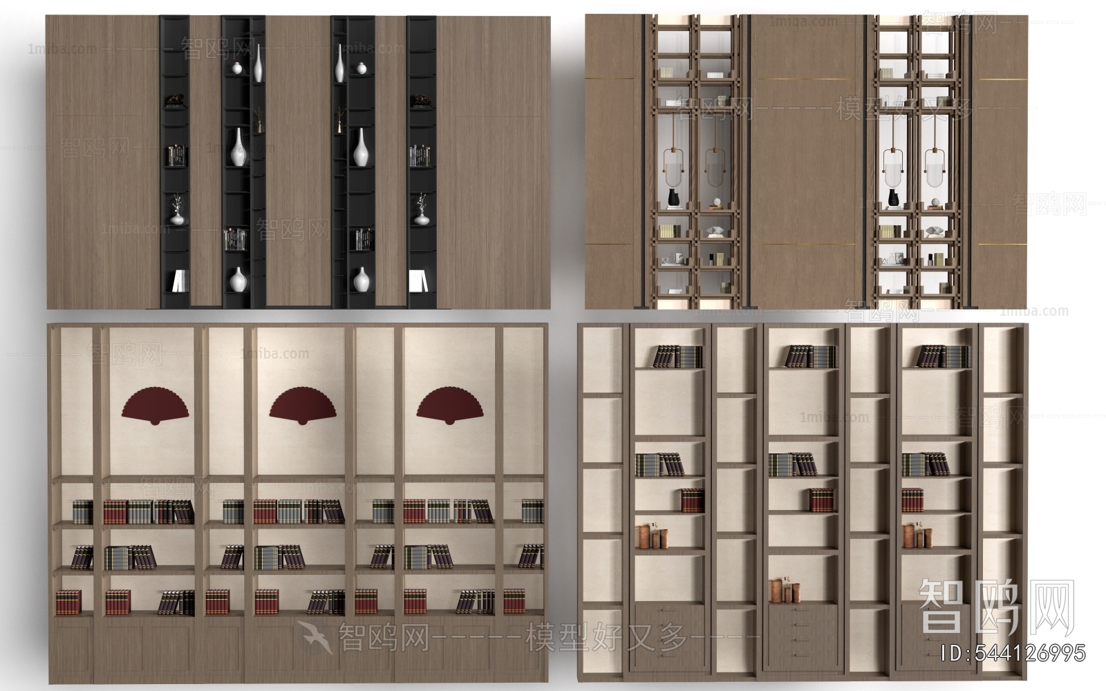 New Chinese Style Decorative Cabinet