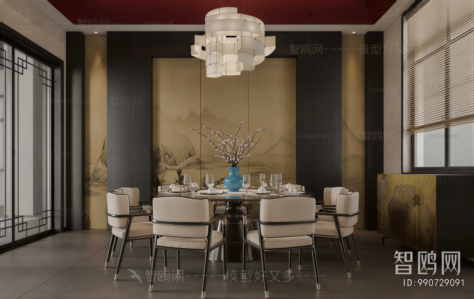 New Chinese Style Restaurant Box