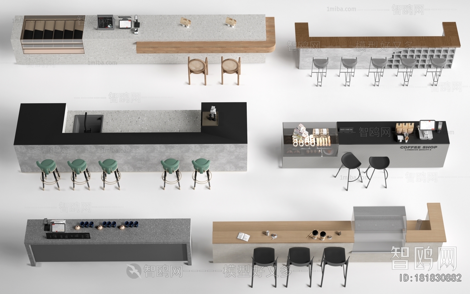 Modern Counter Bar