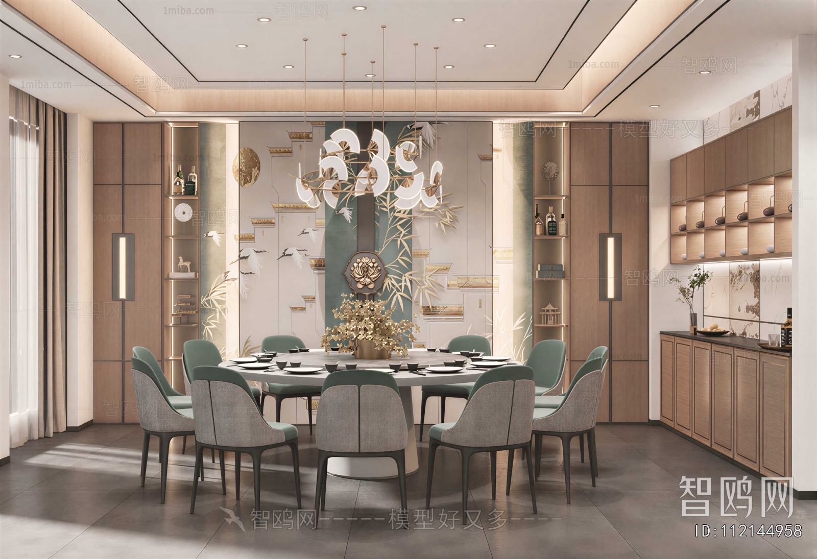 New Chinese Style Restaurant Box