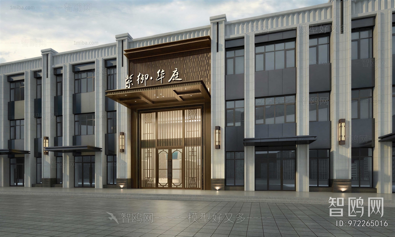 New Chinese Style Facade Element