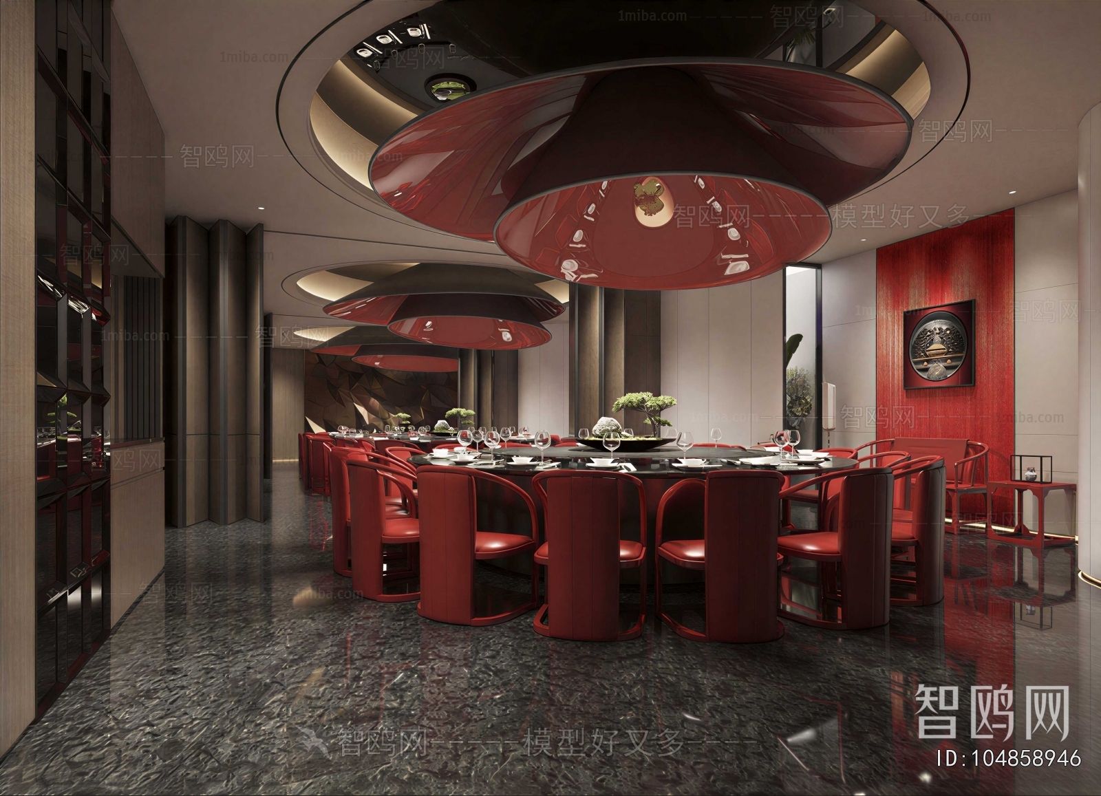 New Chinese Style Restaurant Box