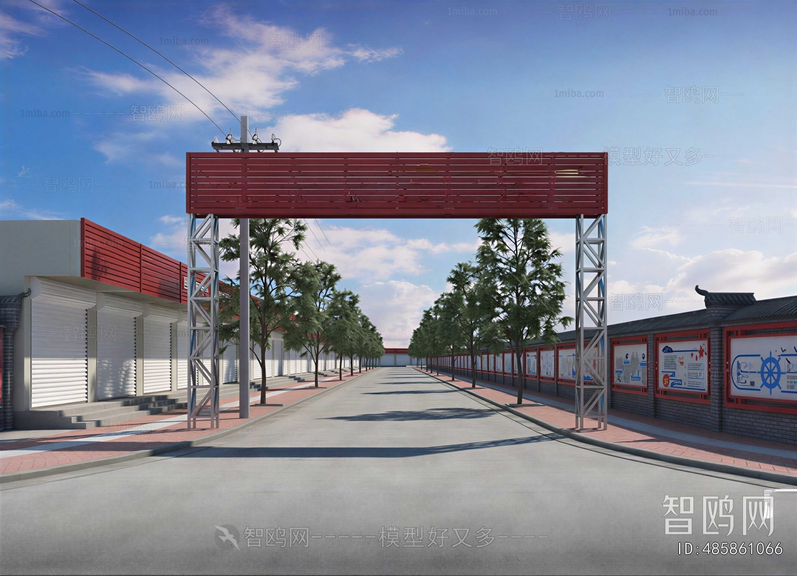 New Chinese Style Facade Element