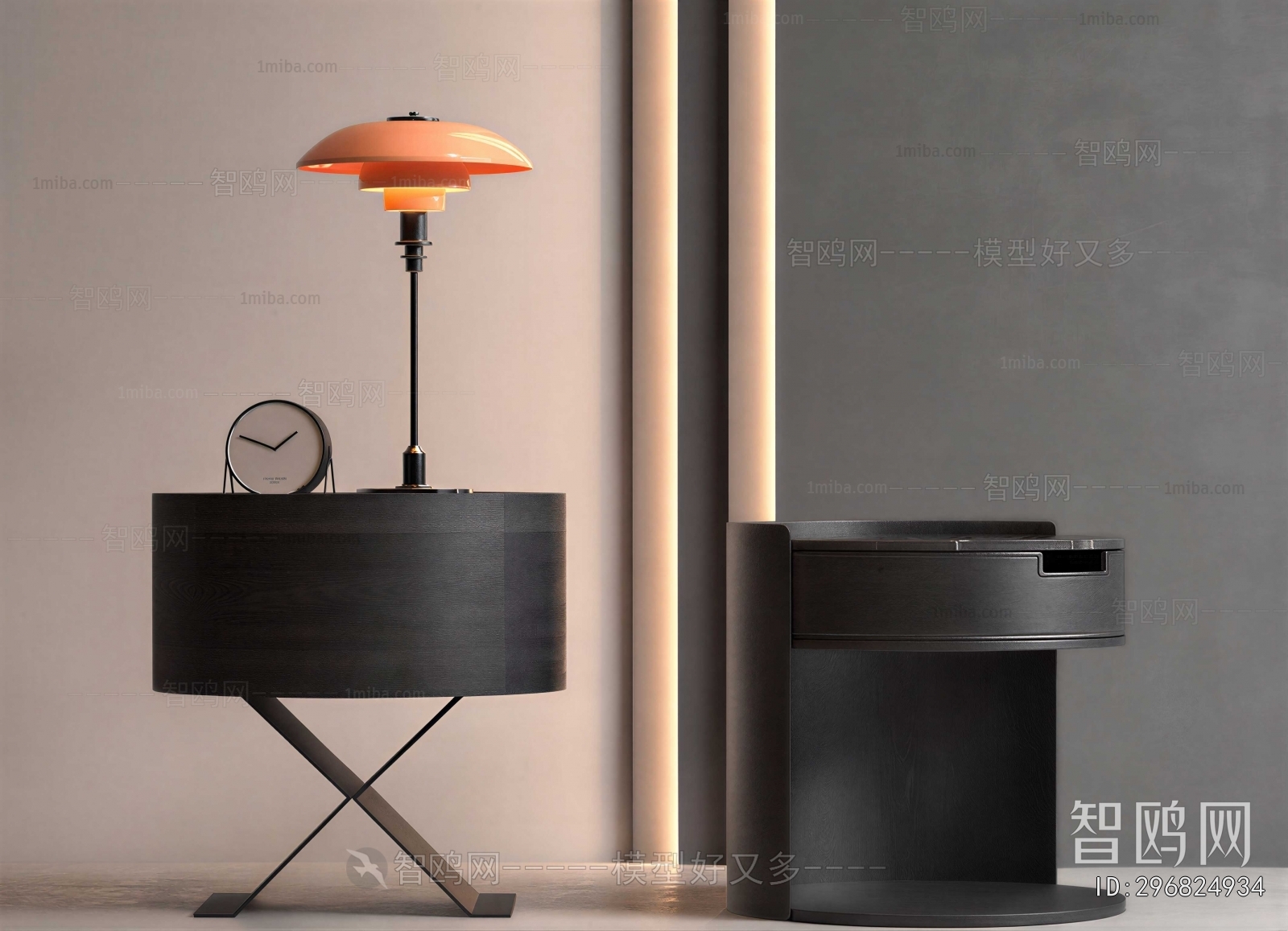 Modern Bedside Cupboard
