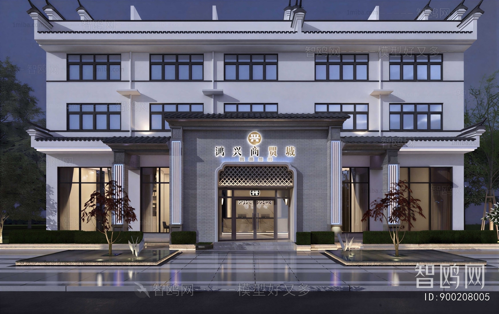 New Chinese Style Facade Element