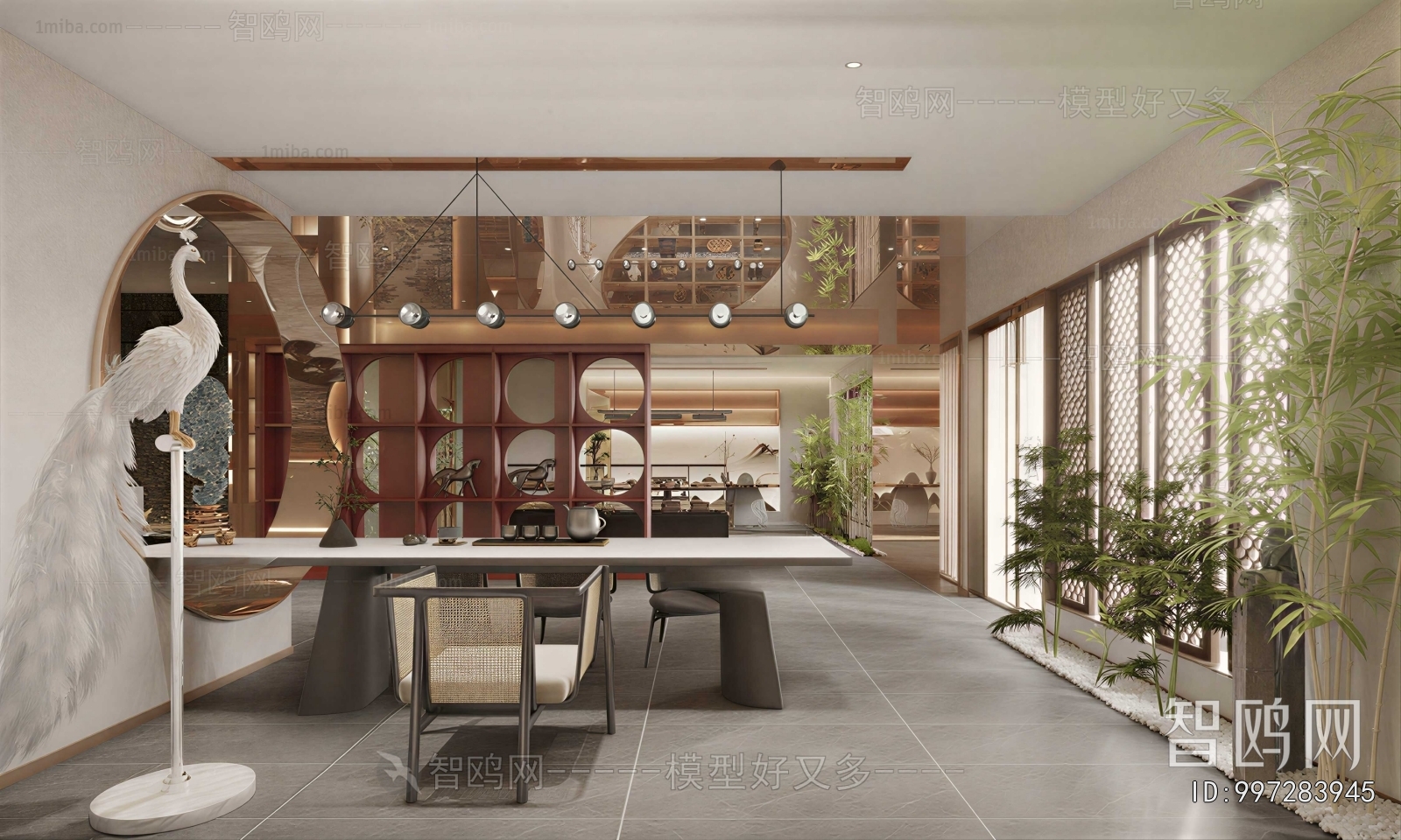 New Chinese Style Teahouse Tea House
