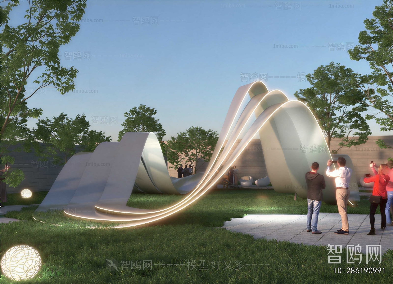 Modern Sculpture Sketch
