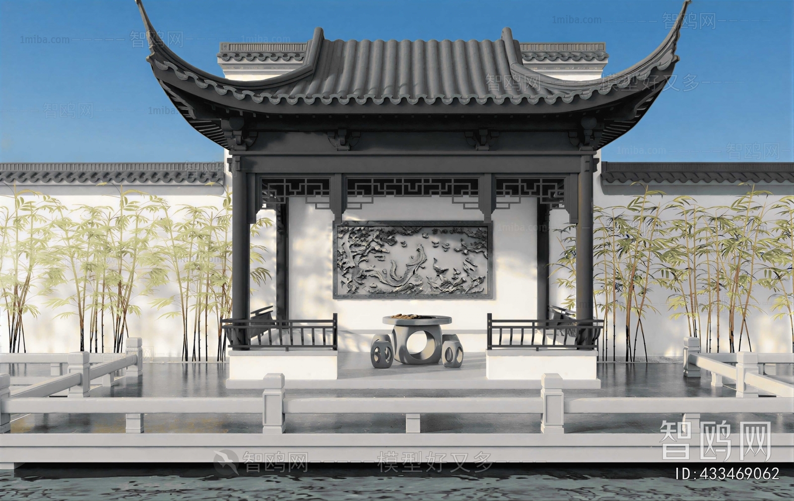 Chinese Style Courtyard/landscape