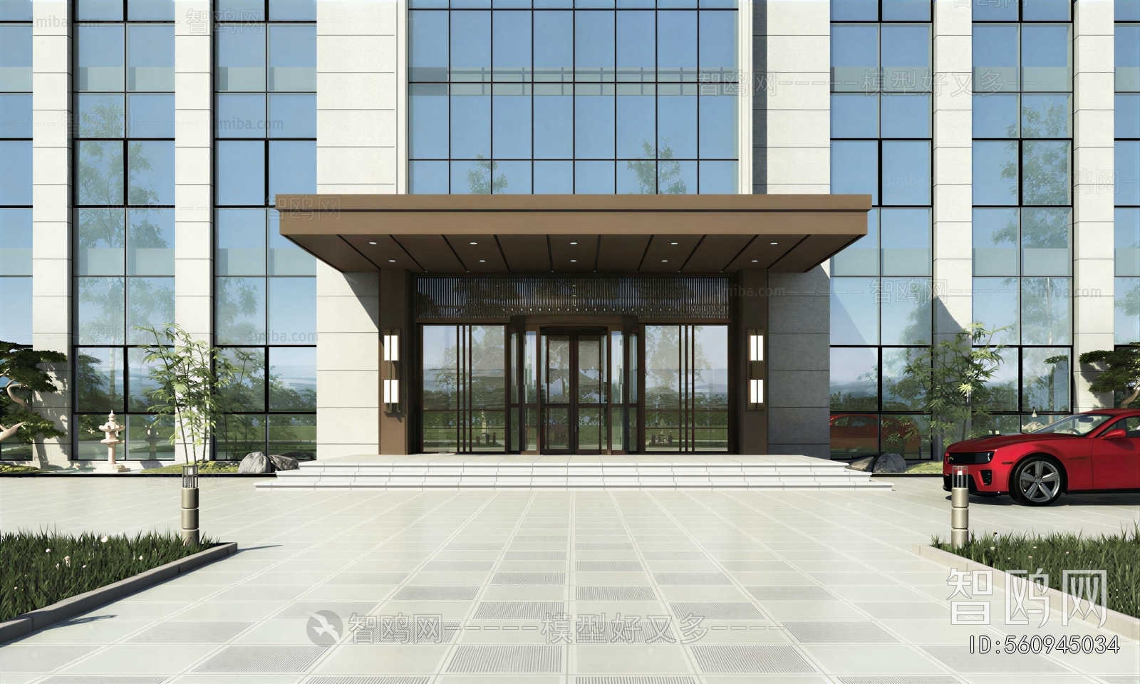 Modern Facade Element