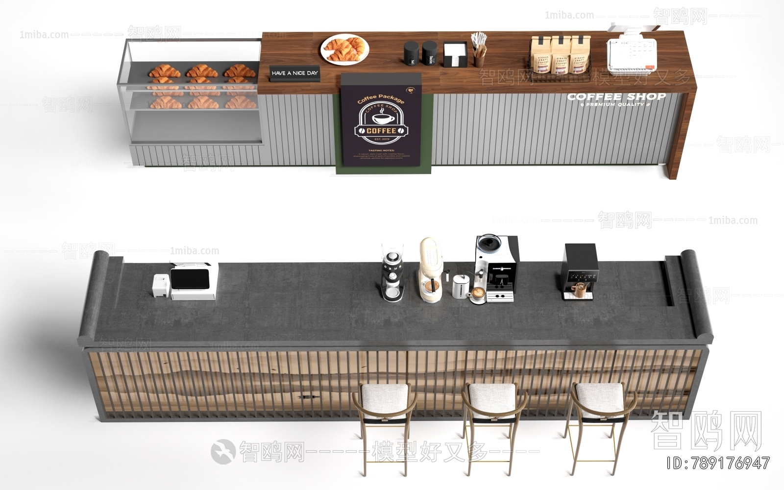 Modern Counter Bar