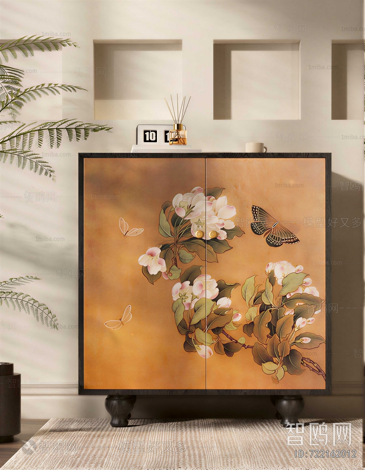 New Chinese Style Decorative Cabinet