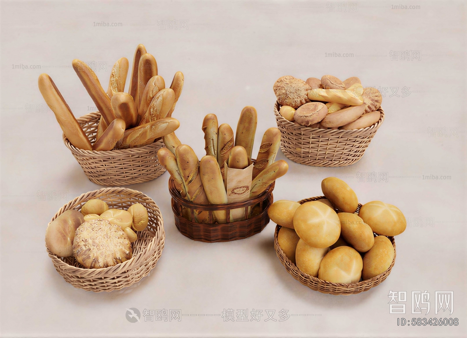 Modern Bread Cake