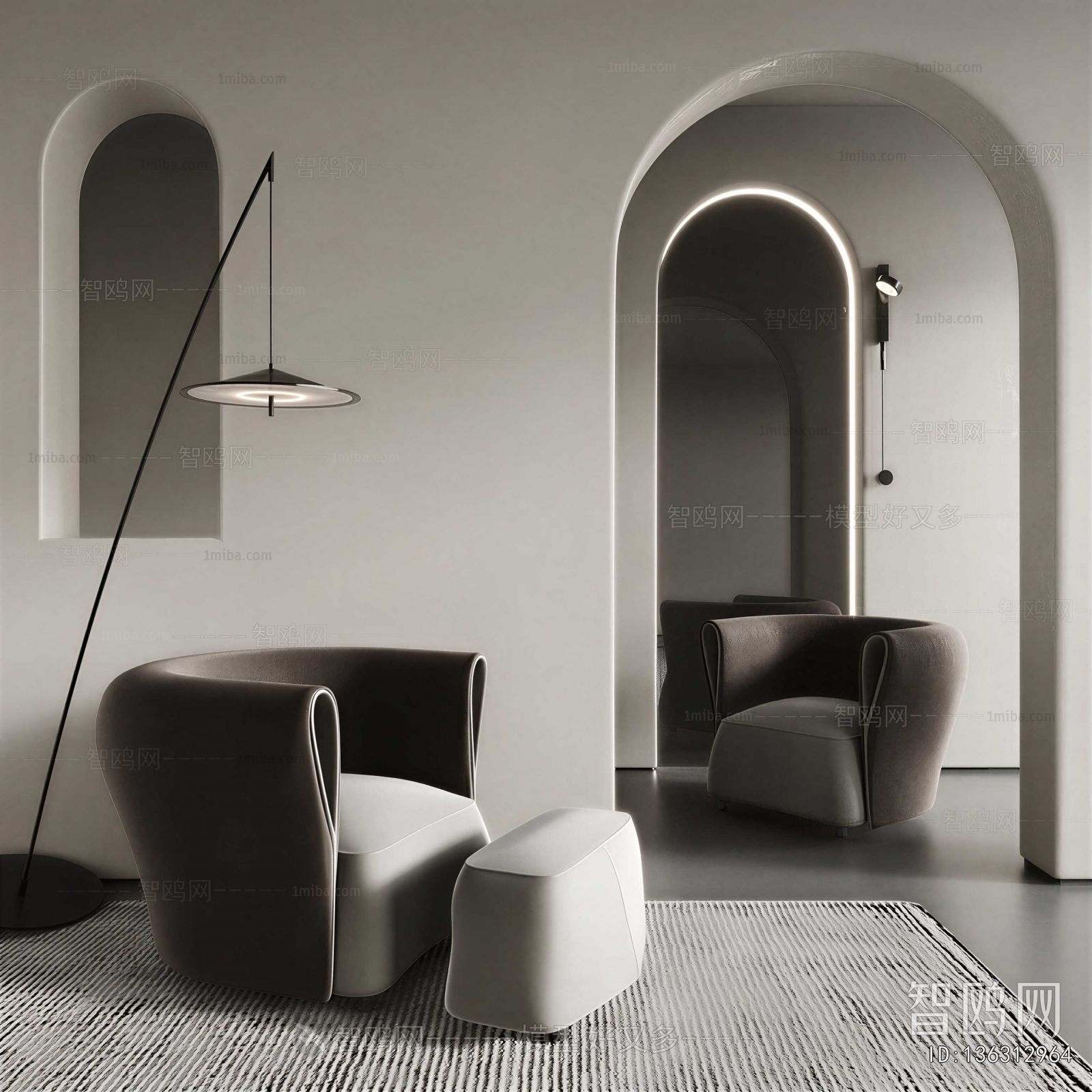 Modern Single Sofa