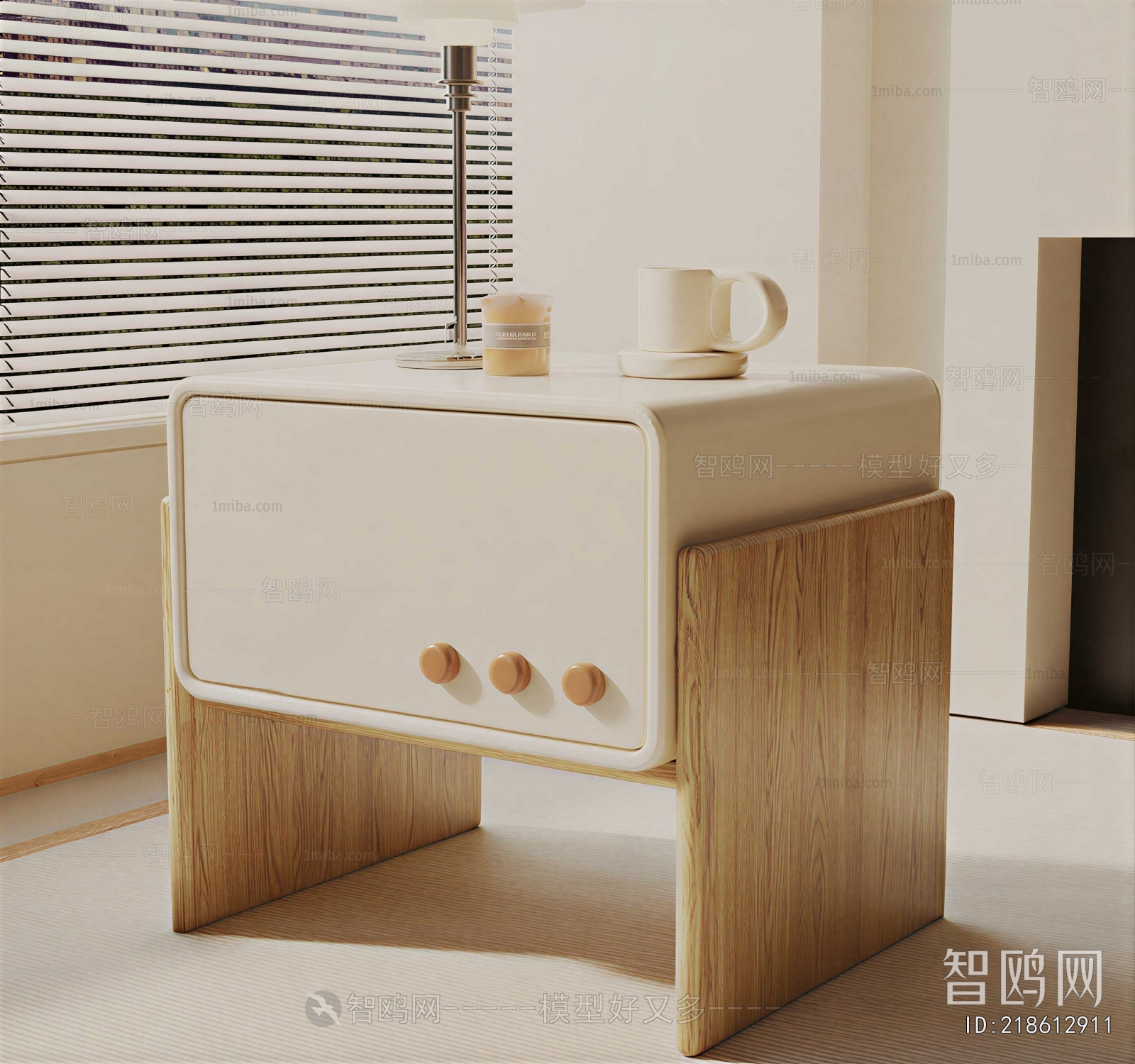 Modern Bedside Cupboard