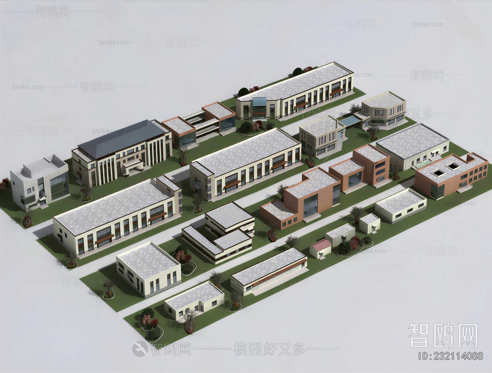 Modern Appearance Of Commercial Building