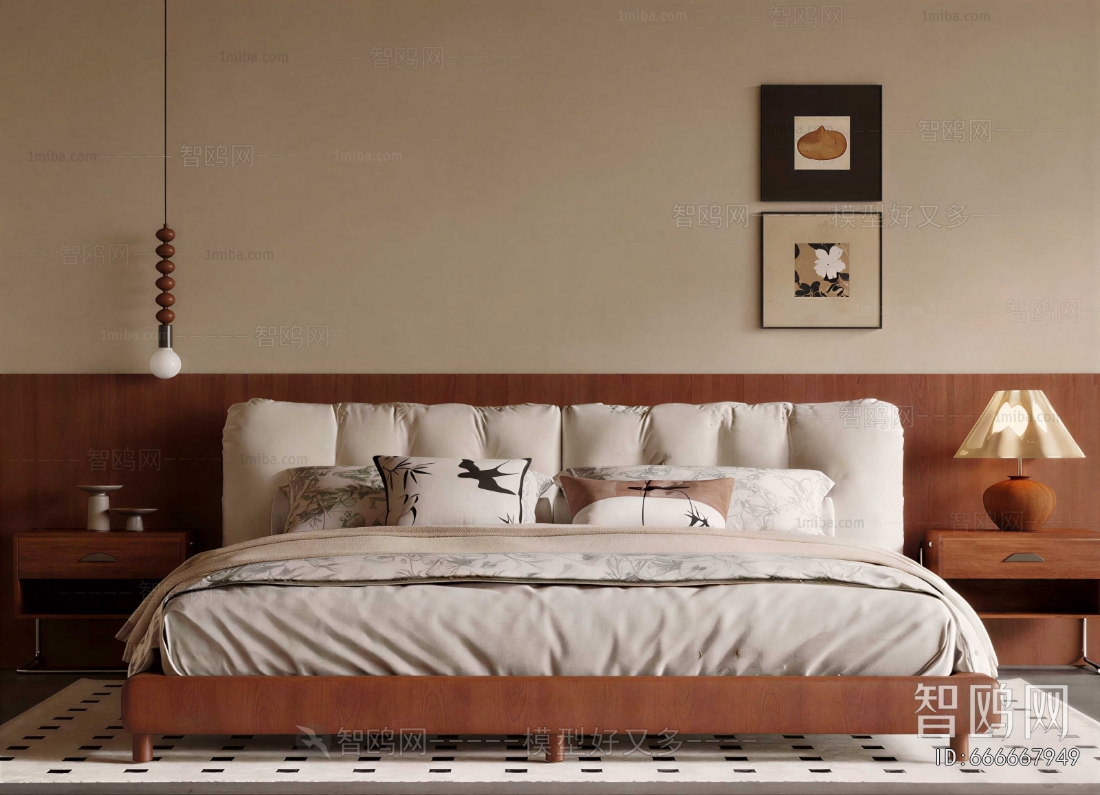 Modern Double Bed